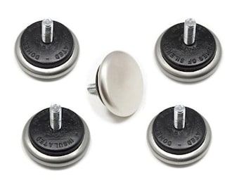 Replacement 5 x (Full Set) Eames Herman Miller Lounge Chair Feet