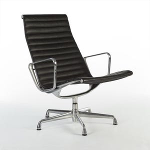 Black & Walnut Herman Miller Original Eames Lounge Chair