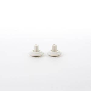 Parts - Replacement 2 x Eames Office Chair or Vitra Lounge Chair Glides In White