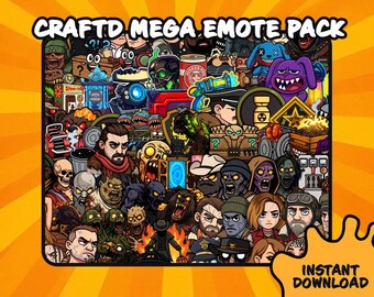 200+ Custom Emotes MEGA Pack