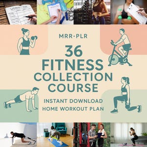 36 Fitness Video Modules | Workout Content Bundle for Coaches, Trainers, Gyms | Reels, TikTok, YouTube Shorts Video Templates