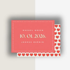 Wedding save the date, traditional tattoo style invite, american traditional style, wedding invitation suite, editable wedding template