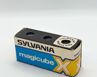 3x Sylvania Magicube X – Nuovi, mai usati, cubetti flash per Polaroid Big Shot