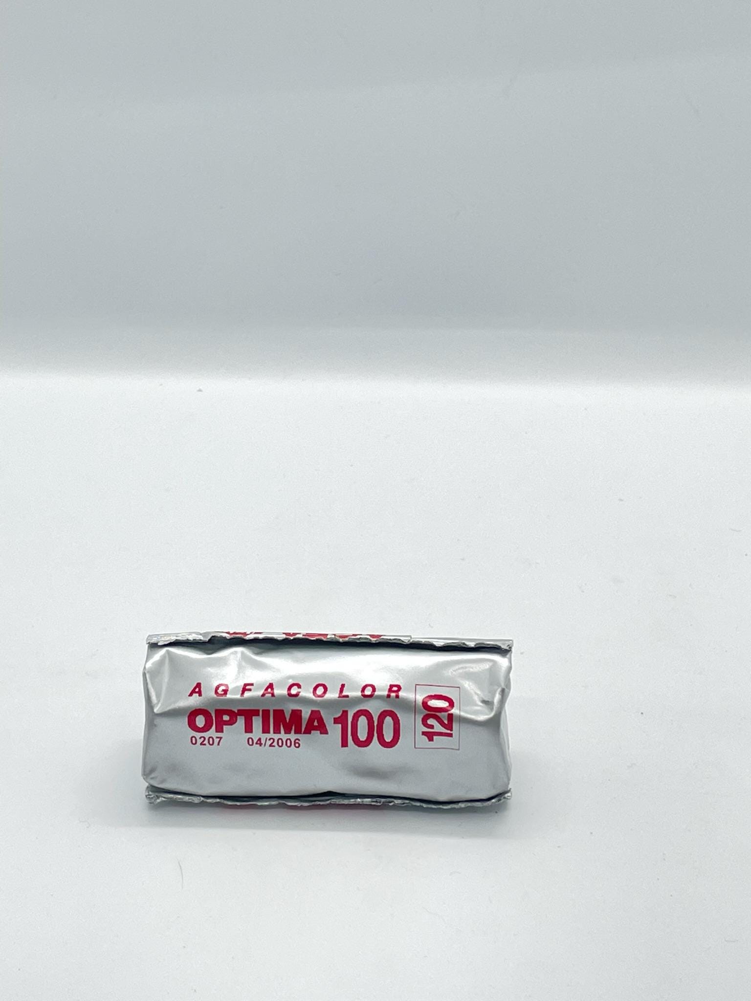 アグファカラー オプティマ 100 中判 120 フィルム 1 本（期限切れだが 