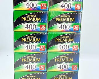 Fujifilm Superia X-TRA 400 – 35mm Expired Color Film, 10 Rolls - Etsy