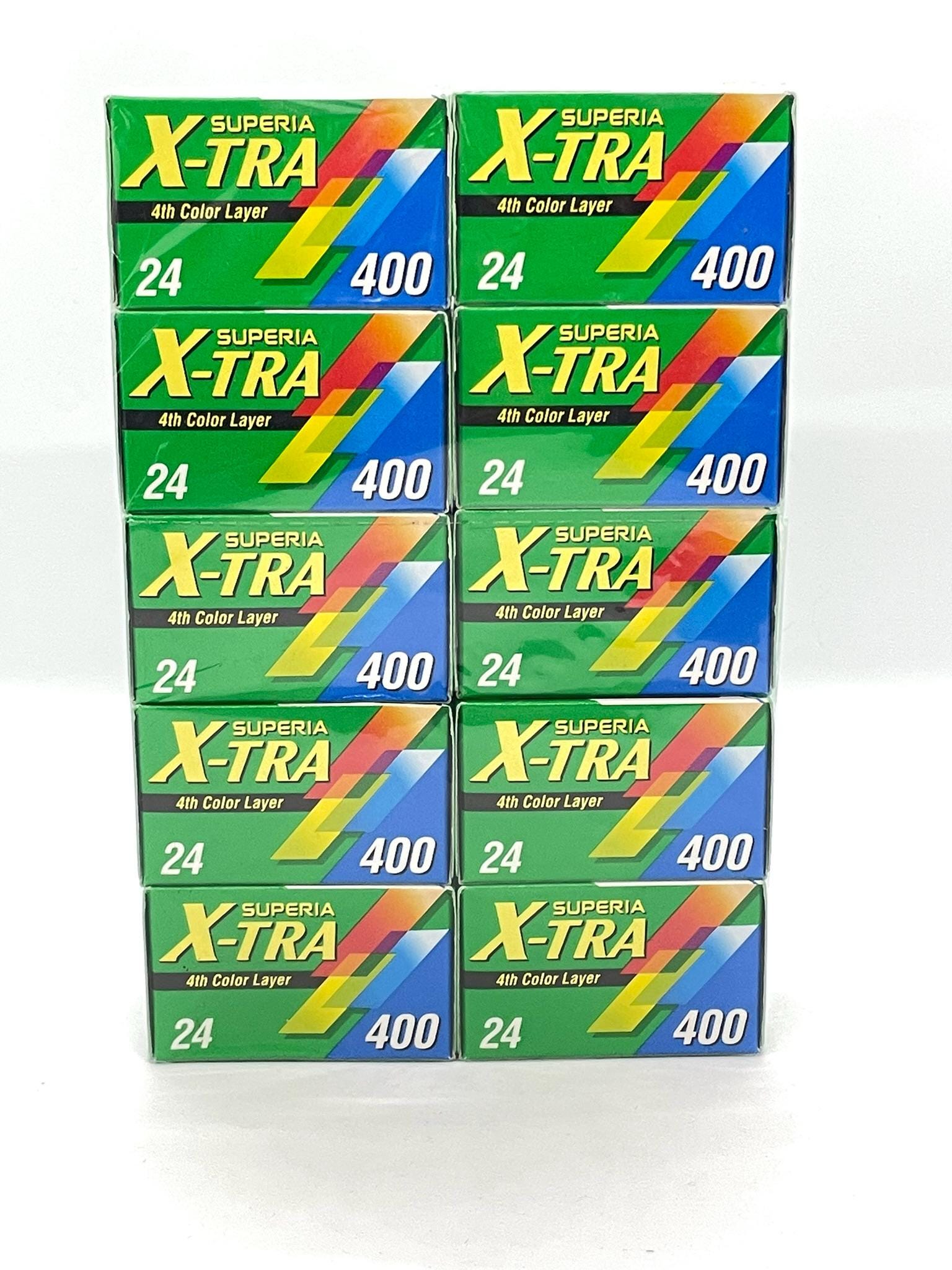 Fujifilm Superia X-TRA 400 – 35mm Expired Film (10 Rolls) - Etsy