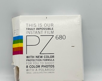 Film instantané Impossible PZ680 – Pour les images Polaroid et les spectres