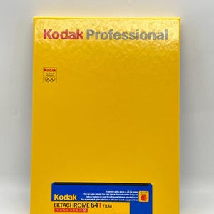 Film Kodak Ektachrome 64 t – grand format 13 x 18, expiré en 2006