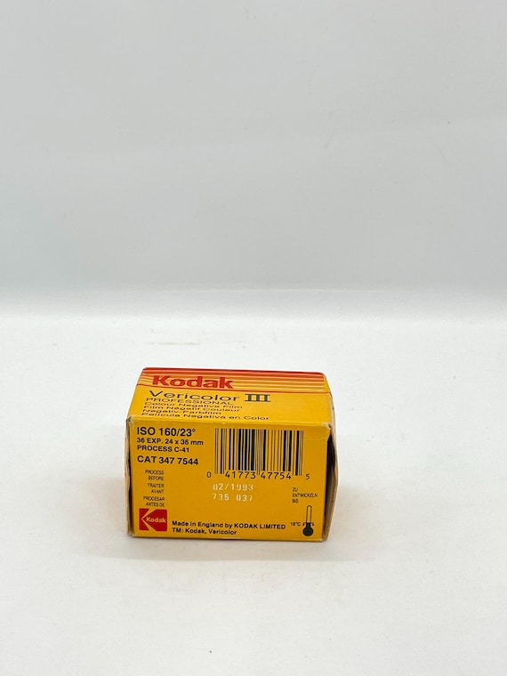 Kodak Vericolor III – 35mm Color Negative Film (expired 02/1993