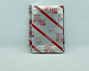 Fujifilm FP-100C – Film instantané – périmé, toujours réfrigéré – Film couleur pelable ultra rare