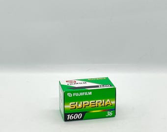Fujicolor Superia 1600 – 35 mm film, 36 opnamen (verlopen)