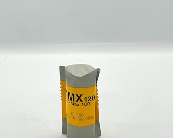 1x Kodak T-Max 100 – 120 middenformaat zwart-witfilm (verlopen)