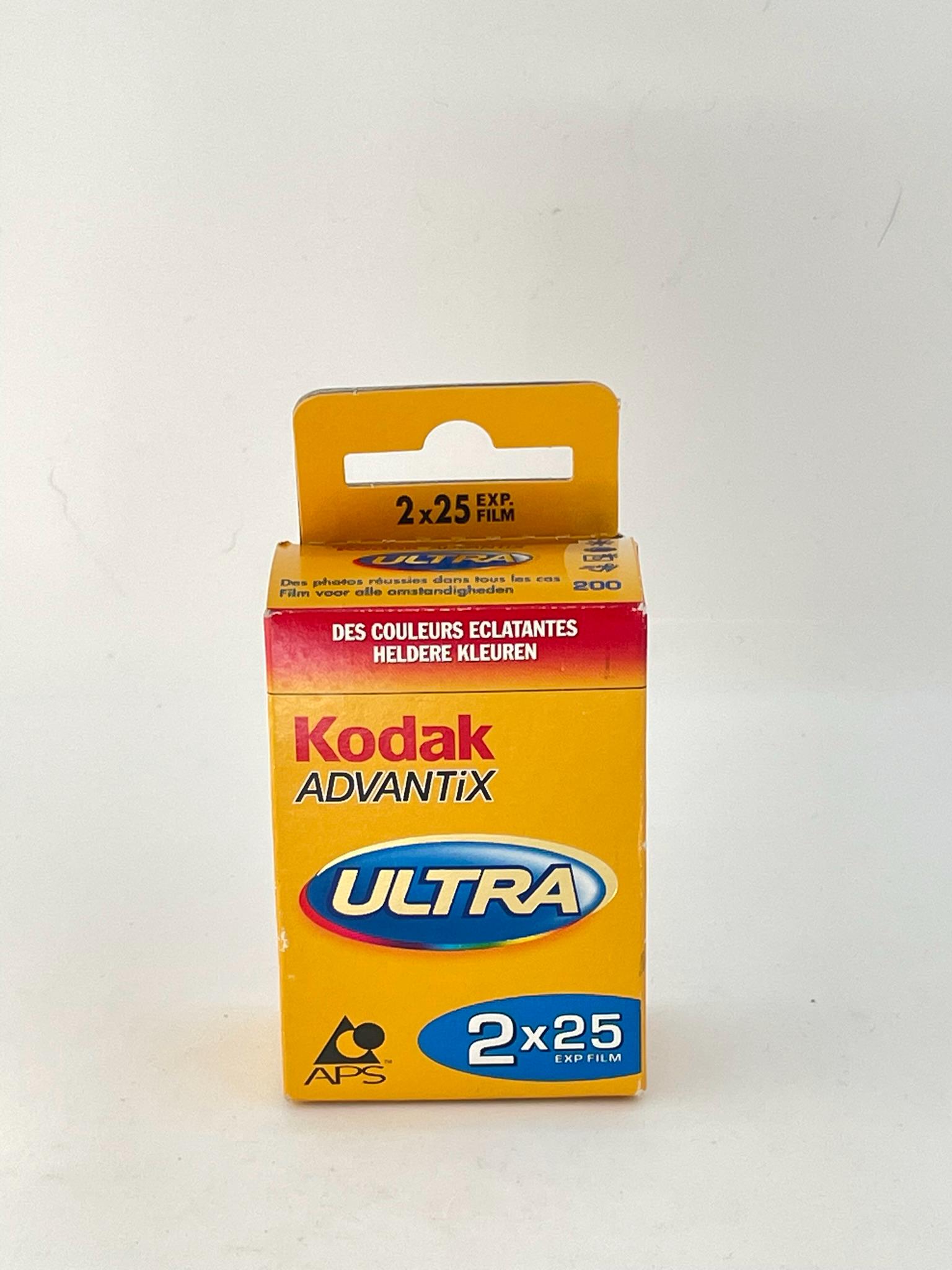 2x Kodak Advantix Ultra – APS Film – ISO 200 – 25 Exposures