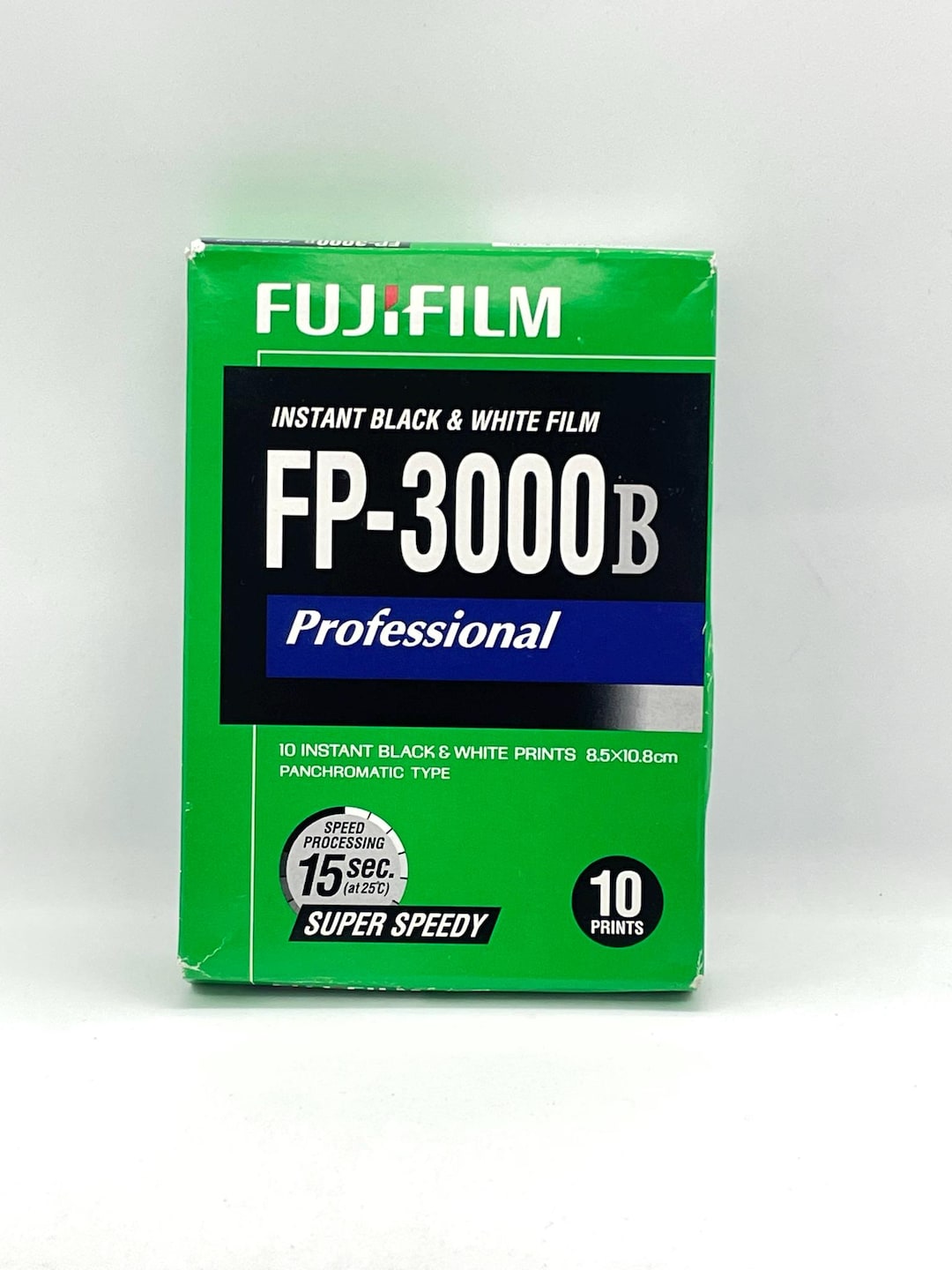 Fujifilm FP-3000B – Black & White Instant Pack Film (expired 09