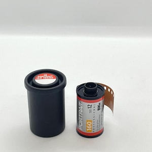 1x Agfa 160 Professional 35mm color film, 12 exposures, expired but kept cool and dark