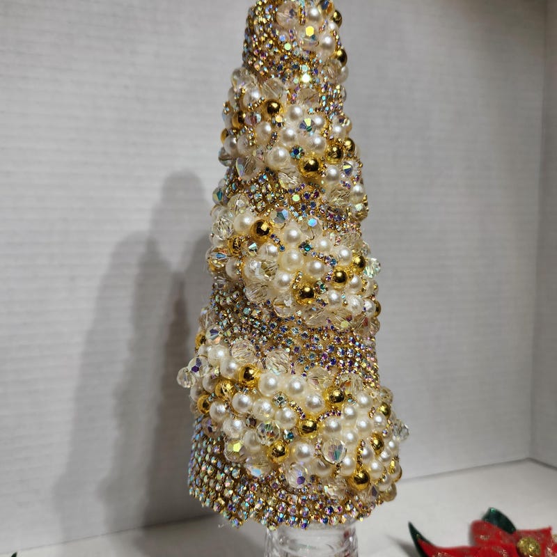 Rhinestone Tree - Etsy