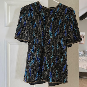 Vintage Sequin Top