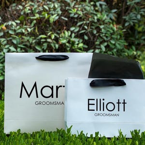 Personalized Groomsmen Gift Bag, Groomsmen Gifts, Custom Best Man Gift Bag, Personalized Gift Bag, Wedding Party Gift Bags, Wedding Favors