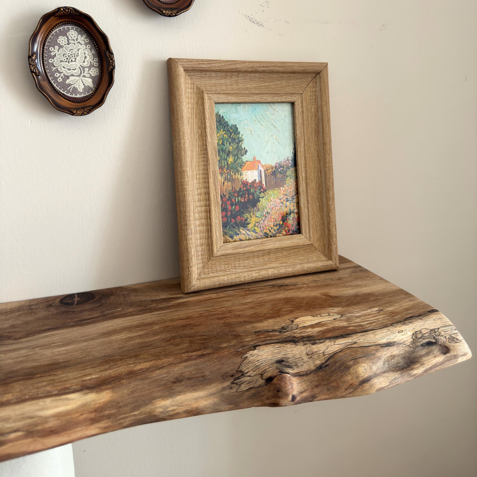 Handmade Live Edge Walnut Shelf – Rustic Floating Wall Decor - Etsy