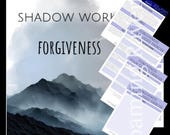 Shadow work Grimoire Practices forgiveness shadow work PDF Download Witchcraft Book pagan planner self reflection work pages witch rituals