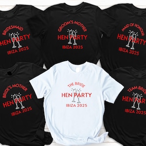 Bachelorette Party Shirts, Bride Gift Team Bride Shirt, Hen Party Wedding Party Tshirt, Personalised Hen Party T Shirts, Bridal Party Shirts