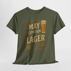 Funny Lager T-Shirt: Unisex Cotton Tee for Beer Lovers image 6