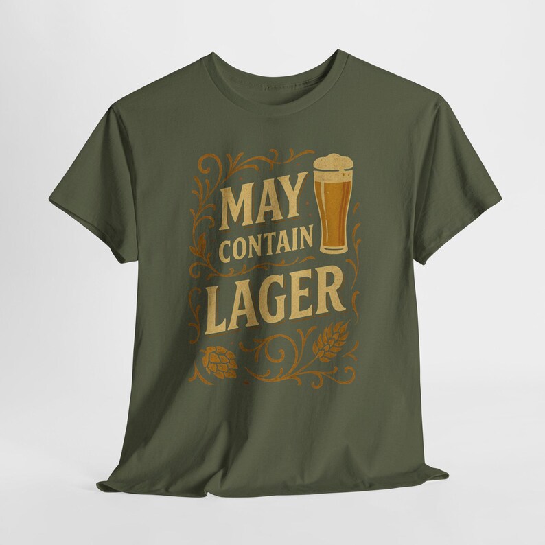 Funny Lager T-Shirt: Unisex Cotton Tee for Beer Lovers image 6