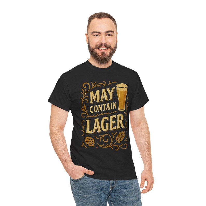 Funny Lager T-Shirt: Unisex Cotton Tee for Beer Lovers image 10