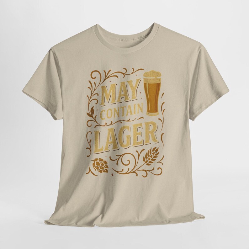 Funny Lager T-Shirt: Unisex Cotton Tee for Beer Lovers image 5