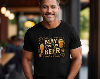 Funny Beer T-Shirt: Unisex Heavy Cotton Tee for Parties