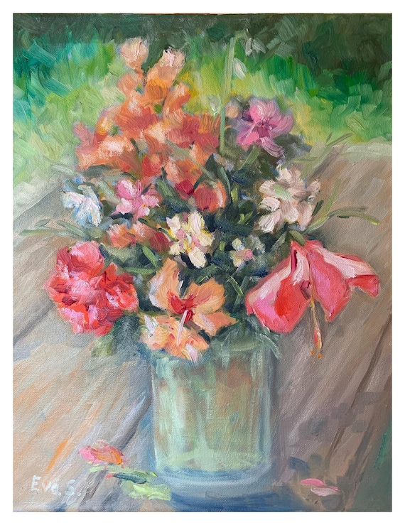Oil on stretched canvas - 40 x 50cm