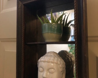 Mirror Box Shelf Vintage