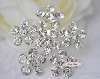 Rhinestone Snowflake Brooch Pin