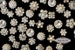 20pc set CLEAR Assorted Dainty Flatback Rhinestone Embellishment Button Brooches DIY wedding bridal favors bling invitations 