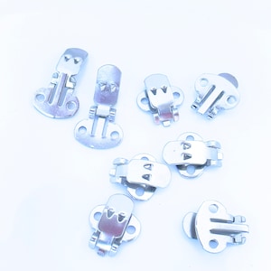 Metal Shoe Clip Blanks: DIY Shoe Findings