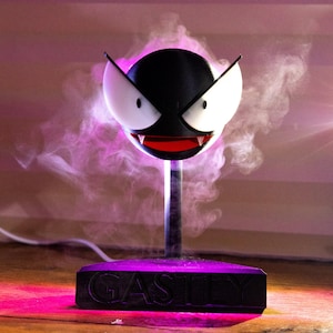 Ghastly Mist Humidifier 3D Printed Spooky Ghost Decor Night Light Diffuser Cool Air Moisture Maker for Bedroom Desk Halloween Gothic Room