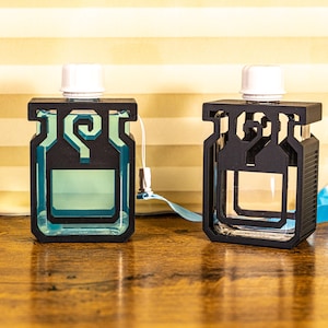 Monster Hunter Potion Bottle Water Cup 3D Printed Game Drinkware TRIRAN Container 240ml Collectible Cosplay Prop Gift Fantasy Decor