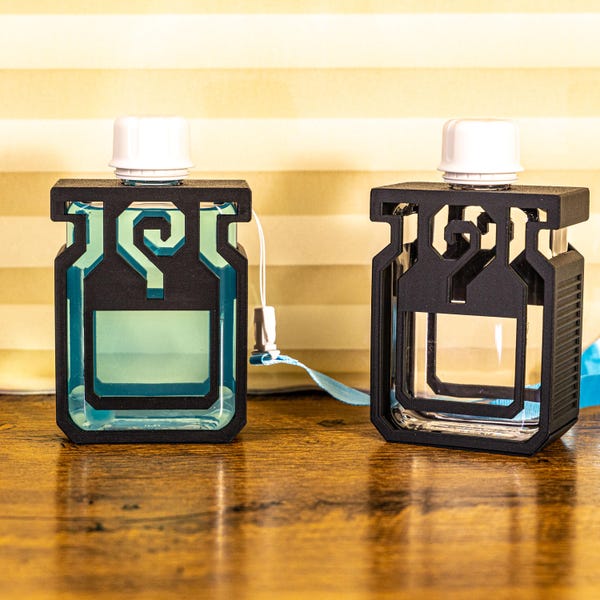 Monster Hunter Potion Bottle Water Cup 3D Printed Game Drinkware TRIRAN Container 240ml Collectible Cosplay Prop Gift Fantasy Decor