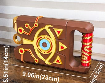 Replica di un oggetto di scena per cosplay di Sheikah Slate di Legend of Zelda, stampato in 3D, LoZ ToTK Breath of The Wild, costume da cosplay, Zelda Gamer, videogioco, regalo