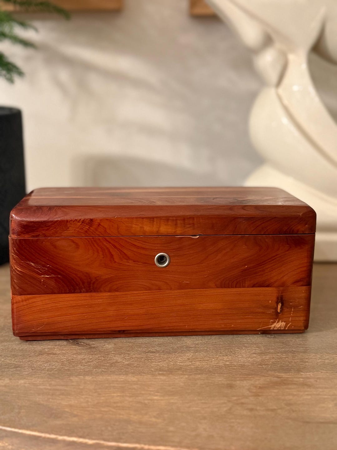 Lane Wooden Cedar Box - Etsy