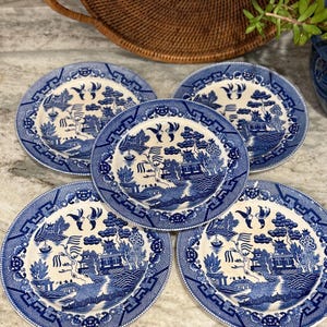 Japan Blue Willow Plate - Etsy