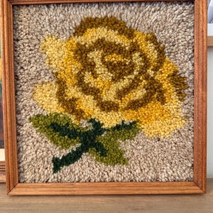 Latch Hook Rug Art