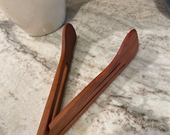 Cherryous Cherry Wood Tongs