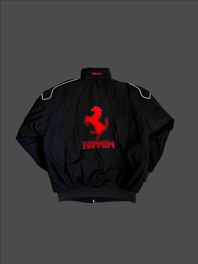 Vintage 80s Racing Jacket – Retro Motorbike Leather Jacket – Custom ...