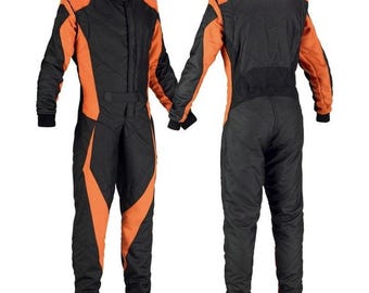 Handmade Custom Go-Kart Racing Suit: CIK/FIA Level II, Add Logos