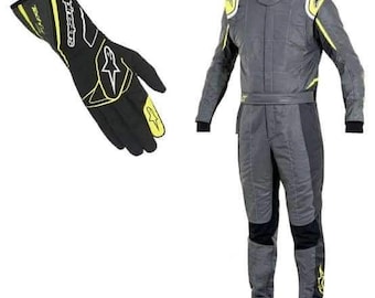 Custom Go-Kart Racing Suit: CIK/FIA Level 2, Personalized Design