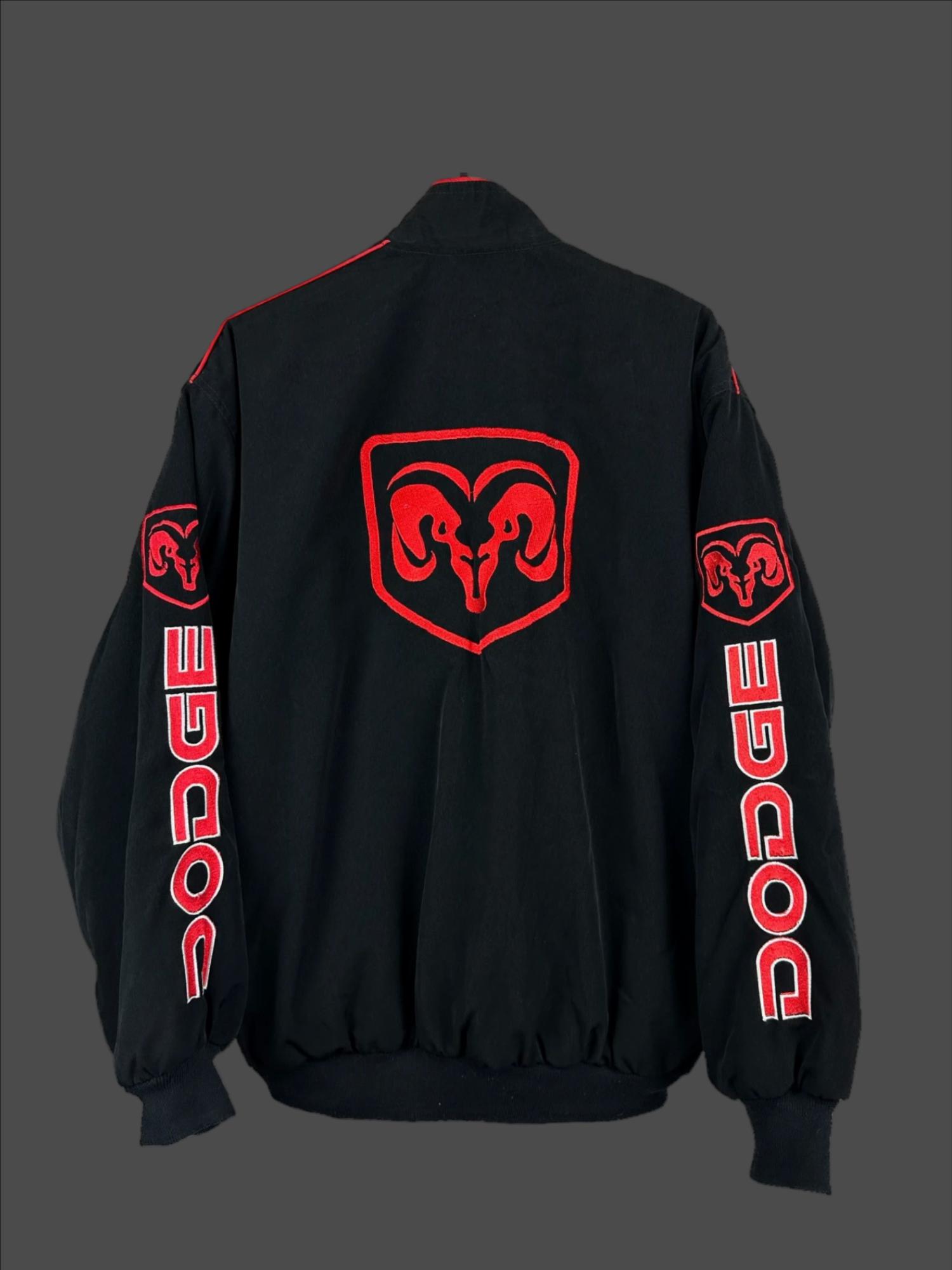 Vintage 80s Racing Jacket: Embroidered Leather F1 Bomber - Etsy