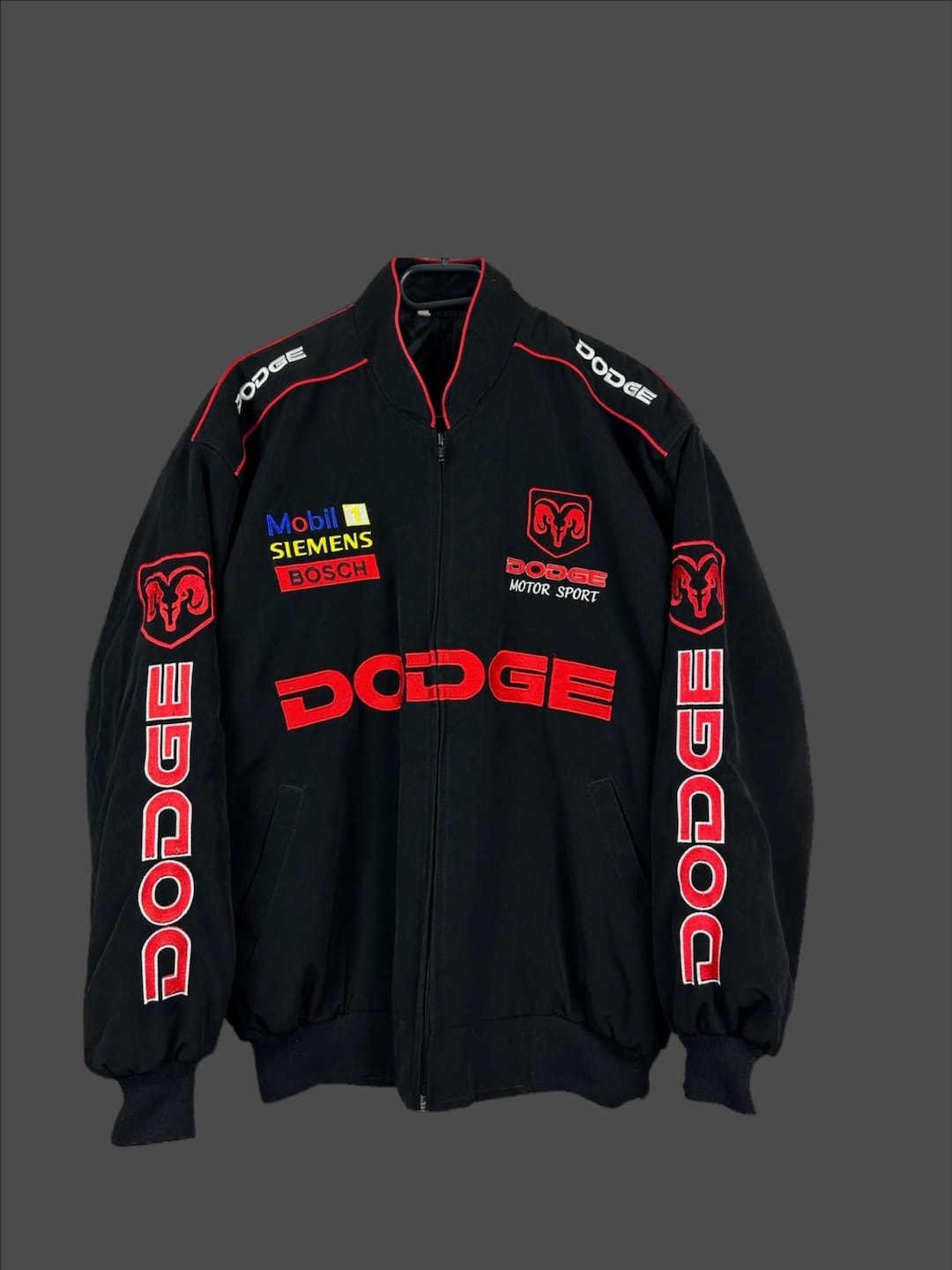 Vintage 80s Racing Jacket – Retro Motorbike Leather Jacket – Custom ...