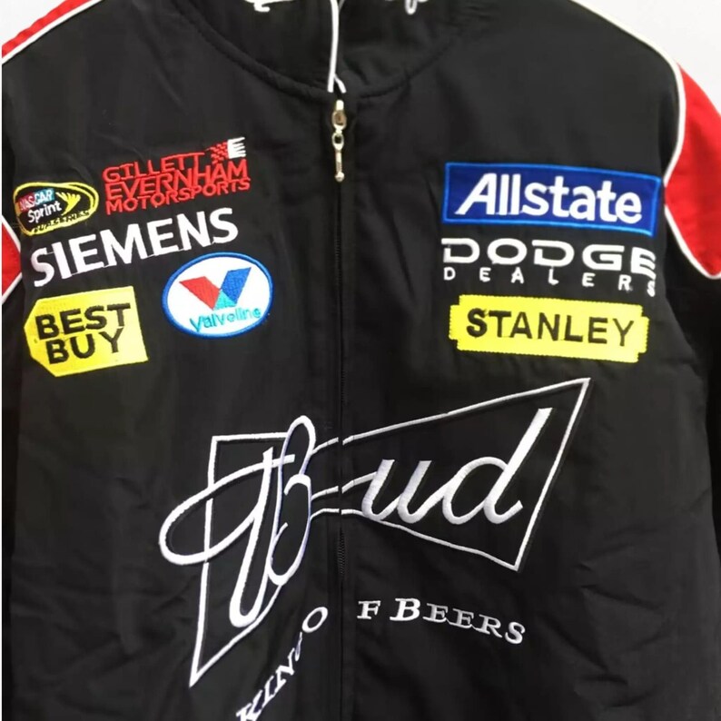 Vintage 80s Racing Jacket – Retro Motorbike Leather Jacket – Custom ...