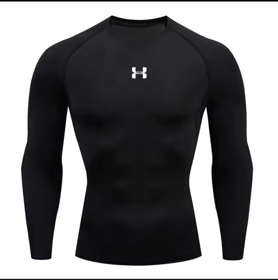Men Running Compression T-shirt Long sleeves Sport Tees Gym Fitness Sweatshirt Male Jogging Homme Athletic Shirt Tops